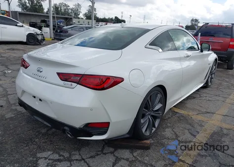 2020 Infiniti Q60 Red Sport 400 z USA, uszkodzony, nr VIN JN1FV7EK8LM400113